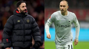 هجوم لاذع.. إريكسن ينتقد أموريم بشدة على تعليقاته السلبية ضد يونايتد